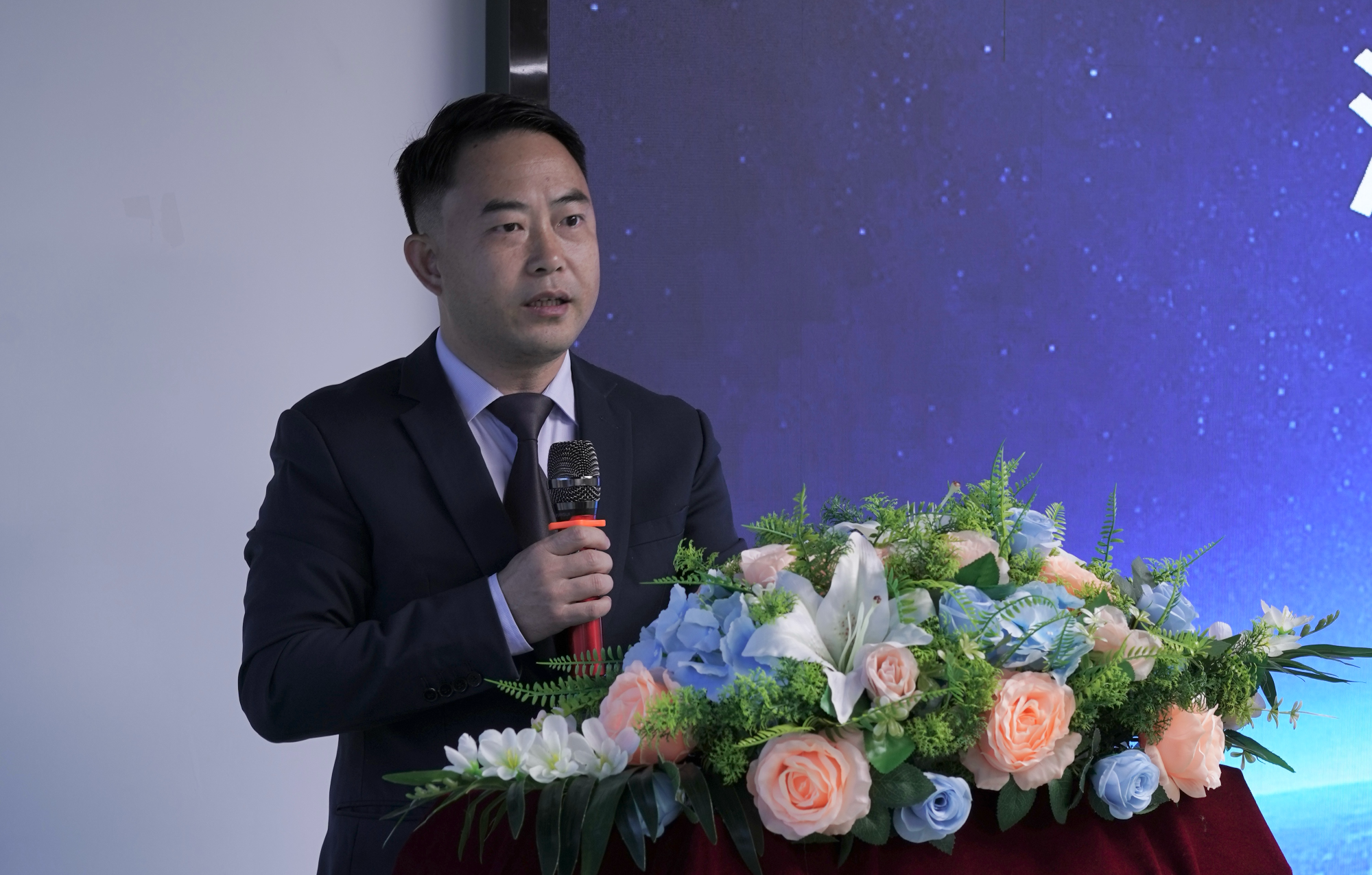 廖军华博士致辞